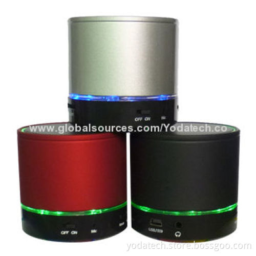 Double LED shining light Bluetooth speaker